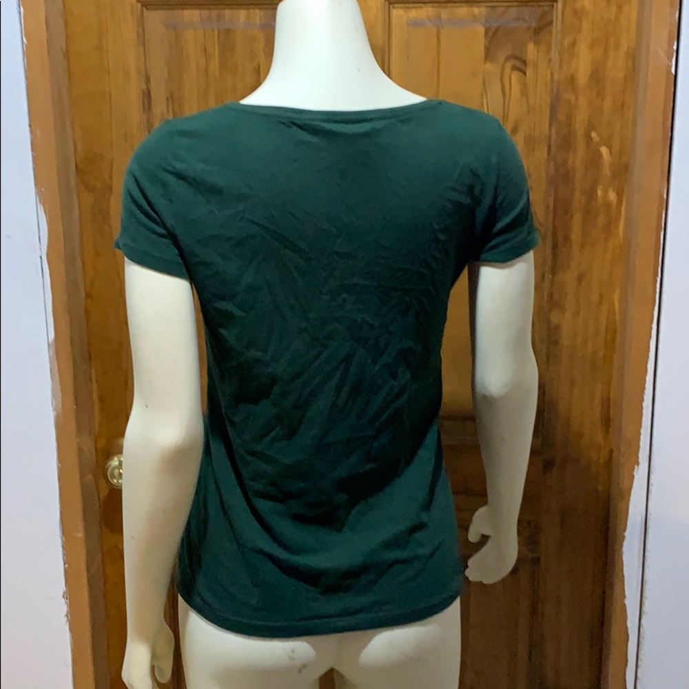 Forest green T-shirt